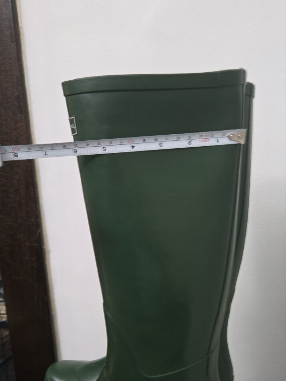 London Fog Women's Tall Forest Green Waterproof Rain Boots - Picture 6 of 6